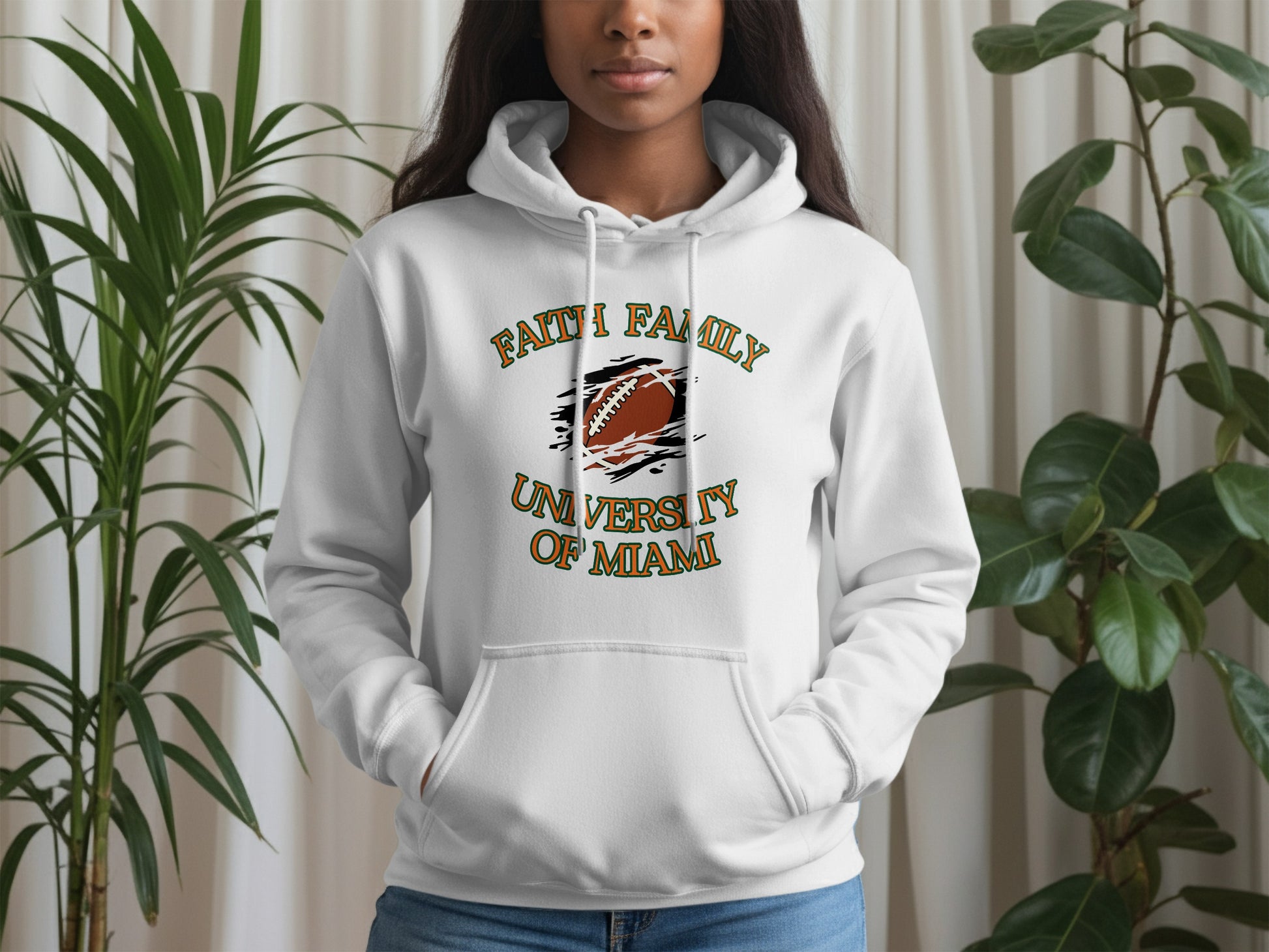 Faith Family University of Miami Hoodie product