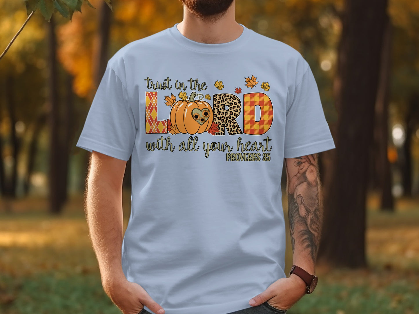 Trust in the Lord with All Your Heart Proverbs 3 5 Shirt