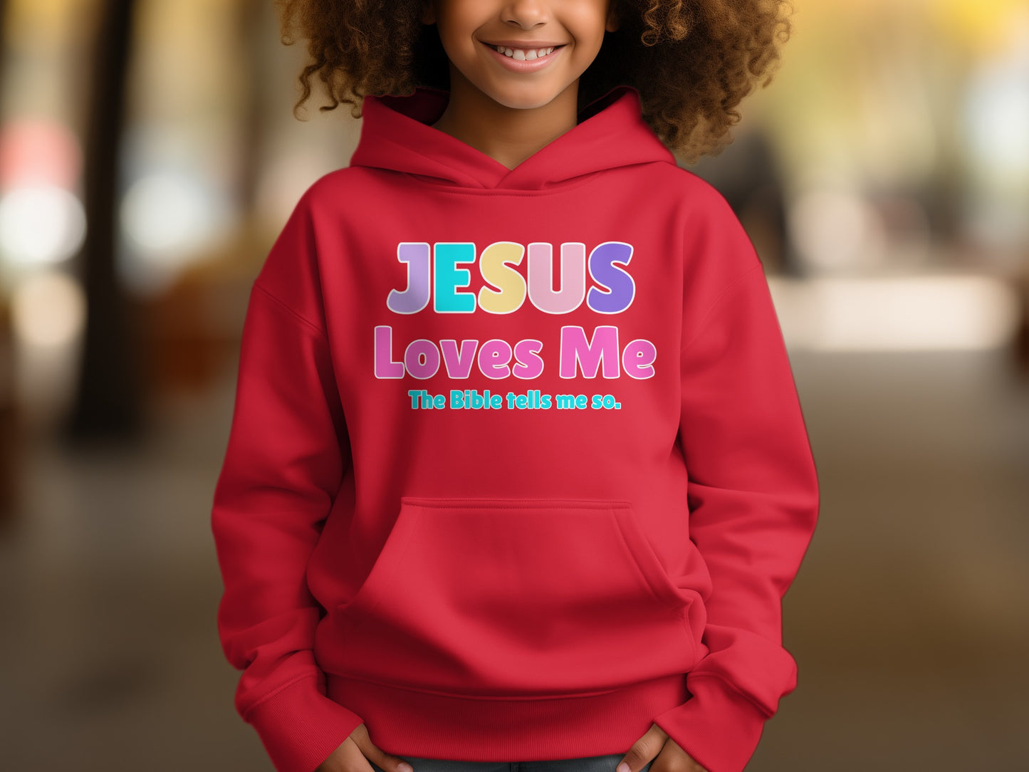 JESUS Loves Me The Bible Tells Me So Hoodie