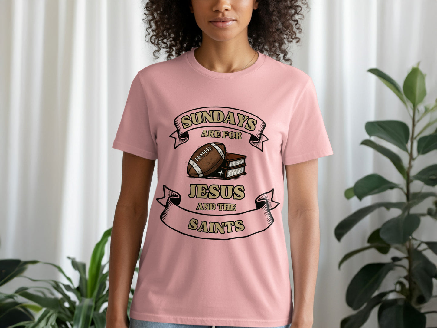 Sundays Are For Jesus And The Saints T-Shirt product type