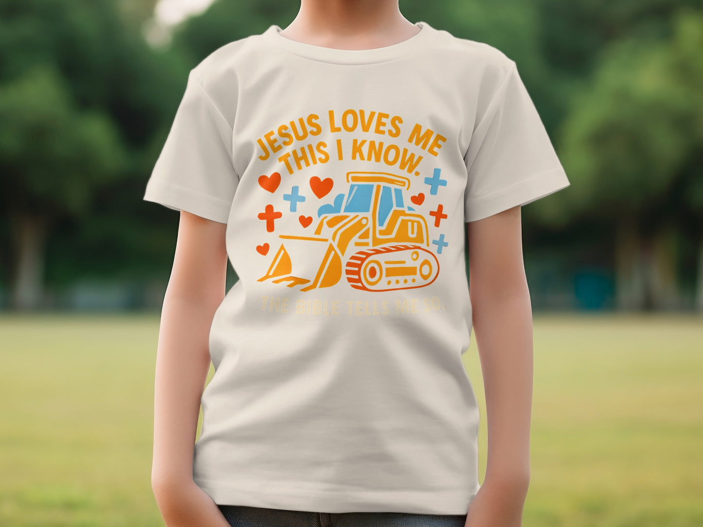 Jesus Loves Me This I Know Kids T-shirt
