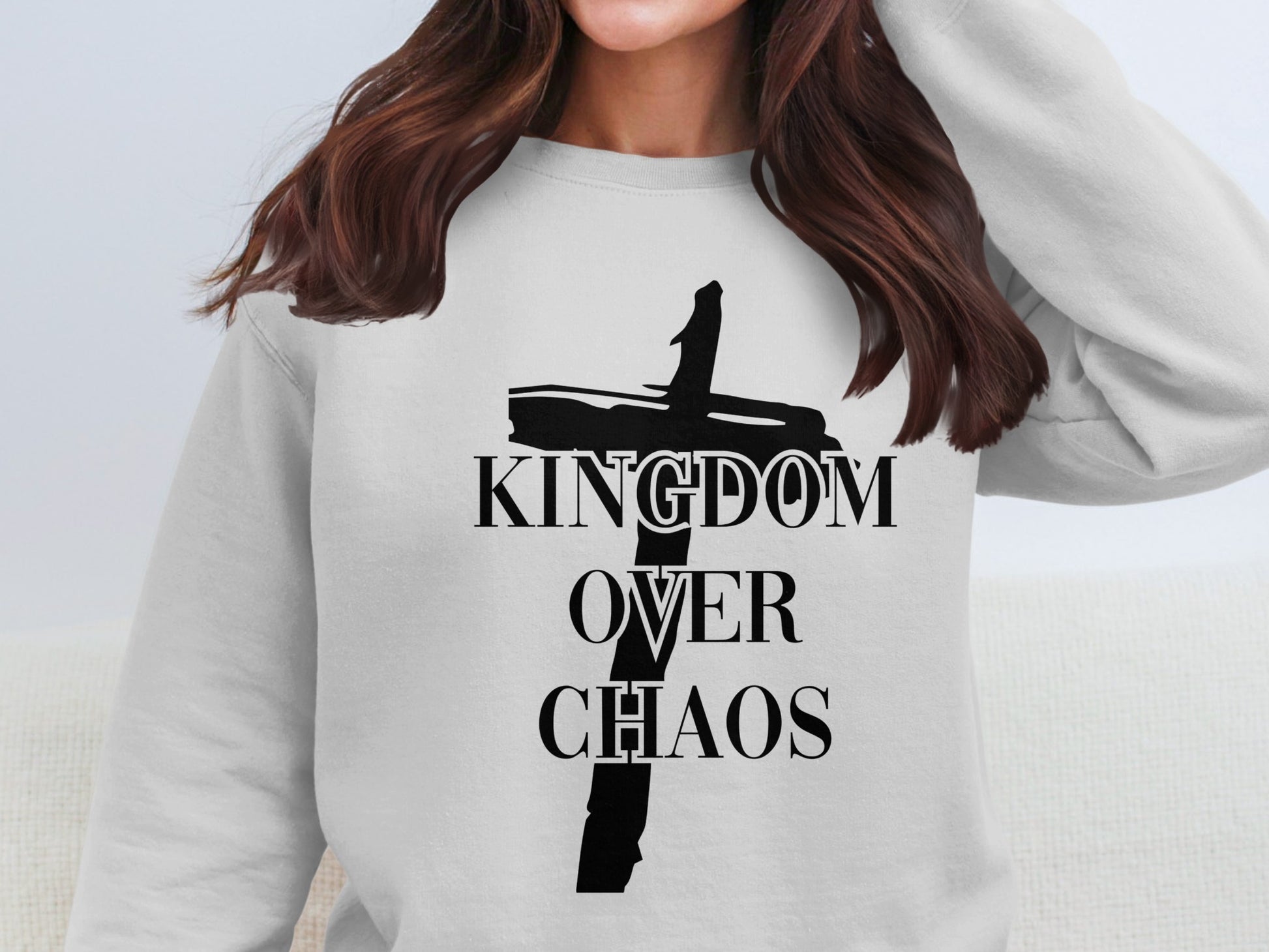Kingdom Over Chaos Graphic Sweatshirt