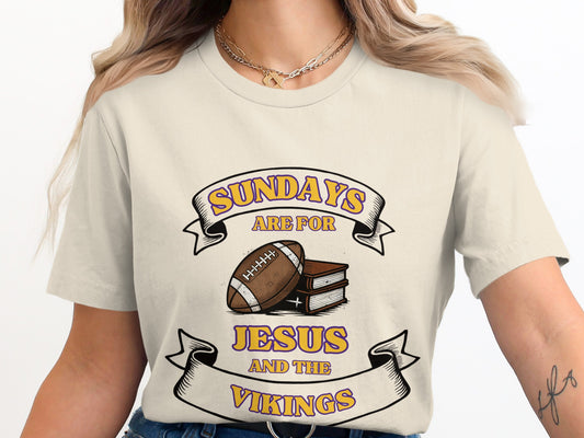 Sundays Are For Jesus And The Vikings product type