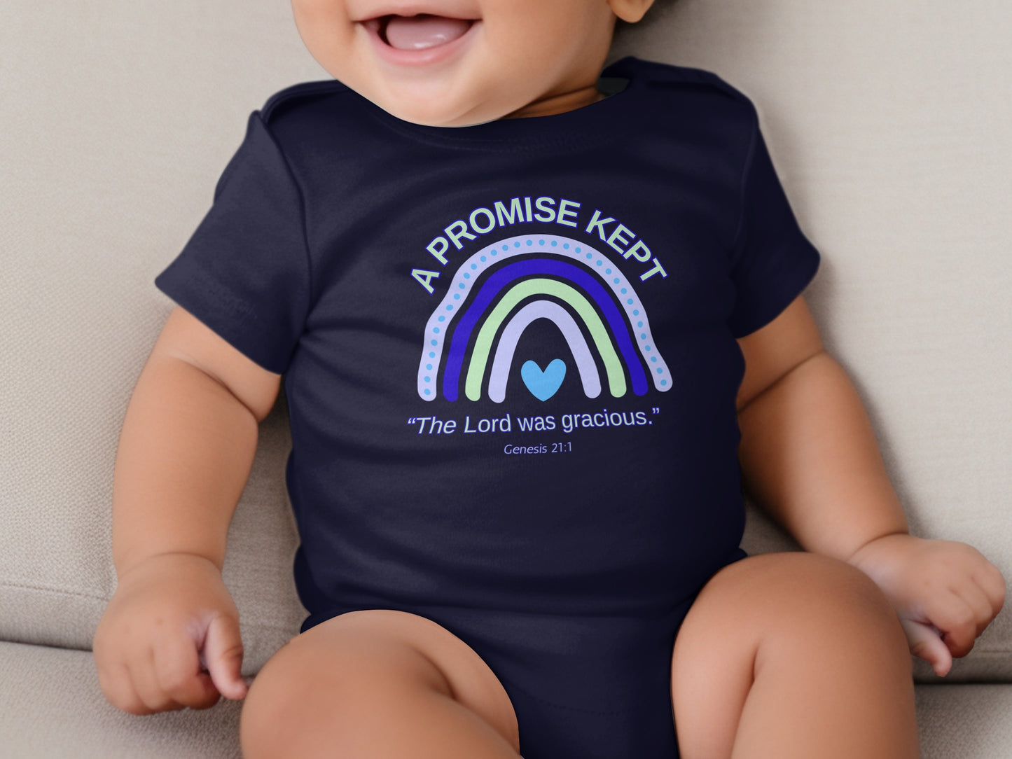 A Promise Kept The Lord Was Gracious Baby Onesie