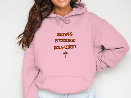 Browns Polish Boy Jesus Christ Hoodie product