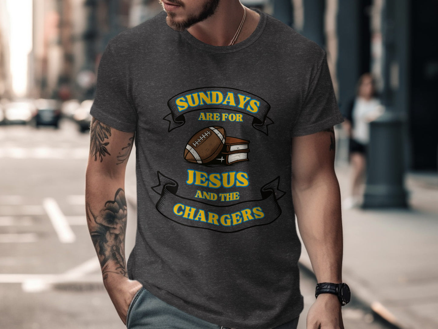 Sundays Are For Jesus And The Chargers Product