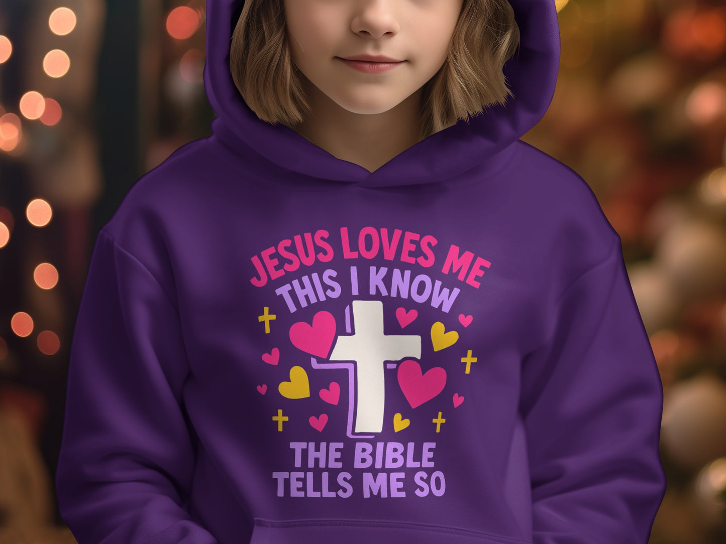 Jesus Loves Me This I Know The Bible Tells Me Hoodie