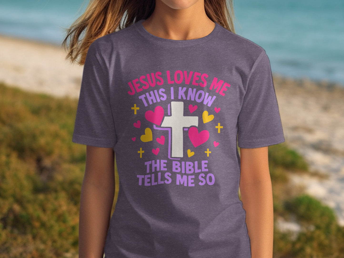 Jesus Loves Me This I Know Bible Tells Me T-Shirt