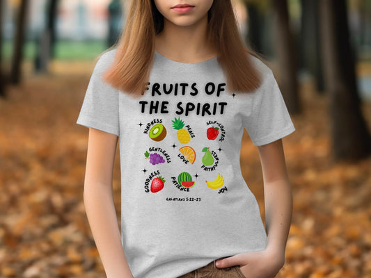 Fruits of The Spirit Colorful Graphic Tee
