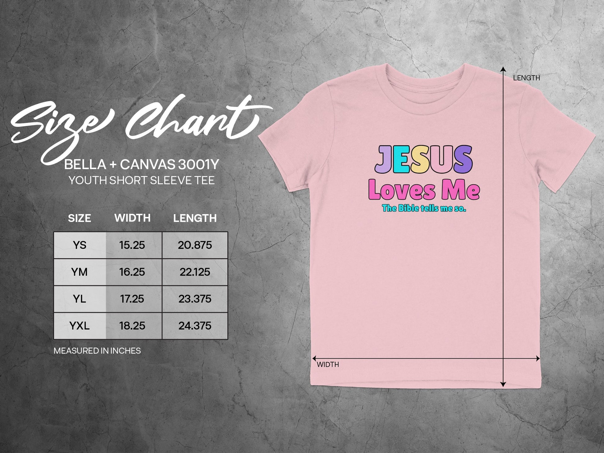 Jesus Loves Me The Bible Tells Me Short Sleeve Tee