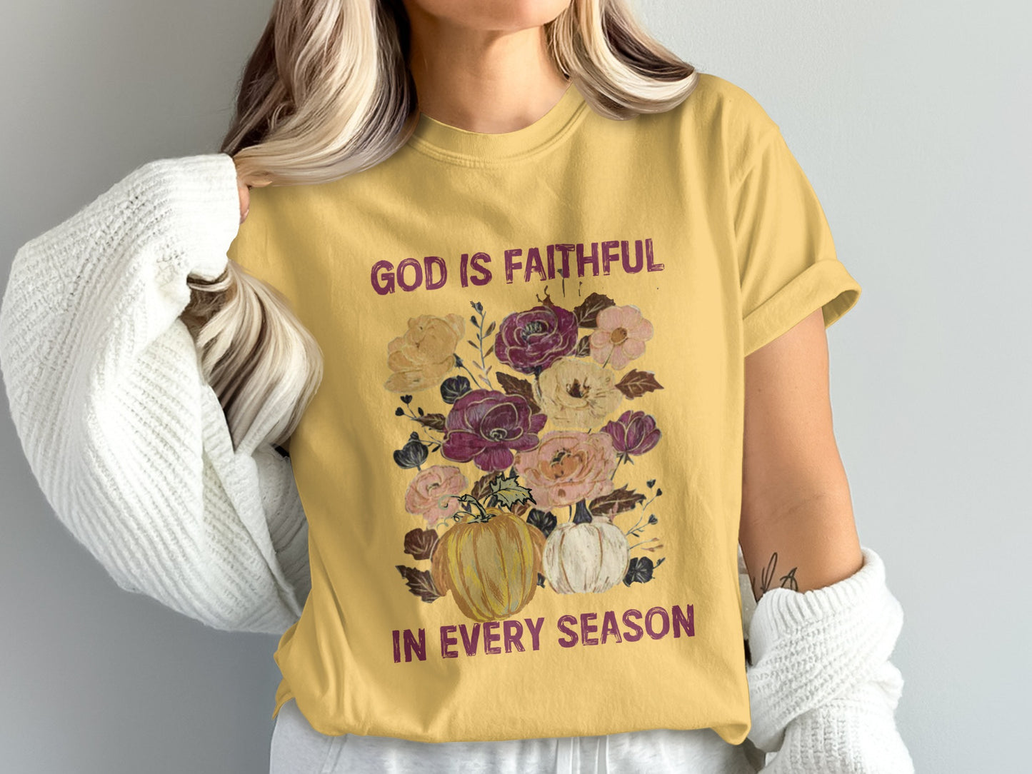 God is Faithful in Every Season T-shirt