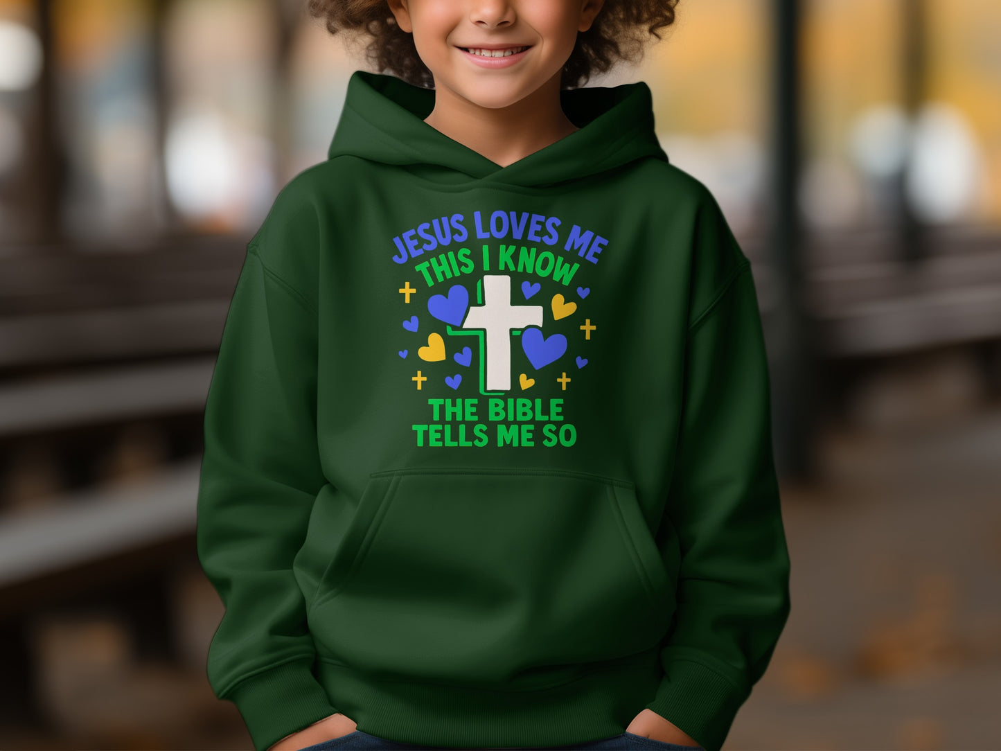 Jesus Loves Me The Bible Tells Me So Hoodie