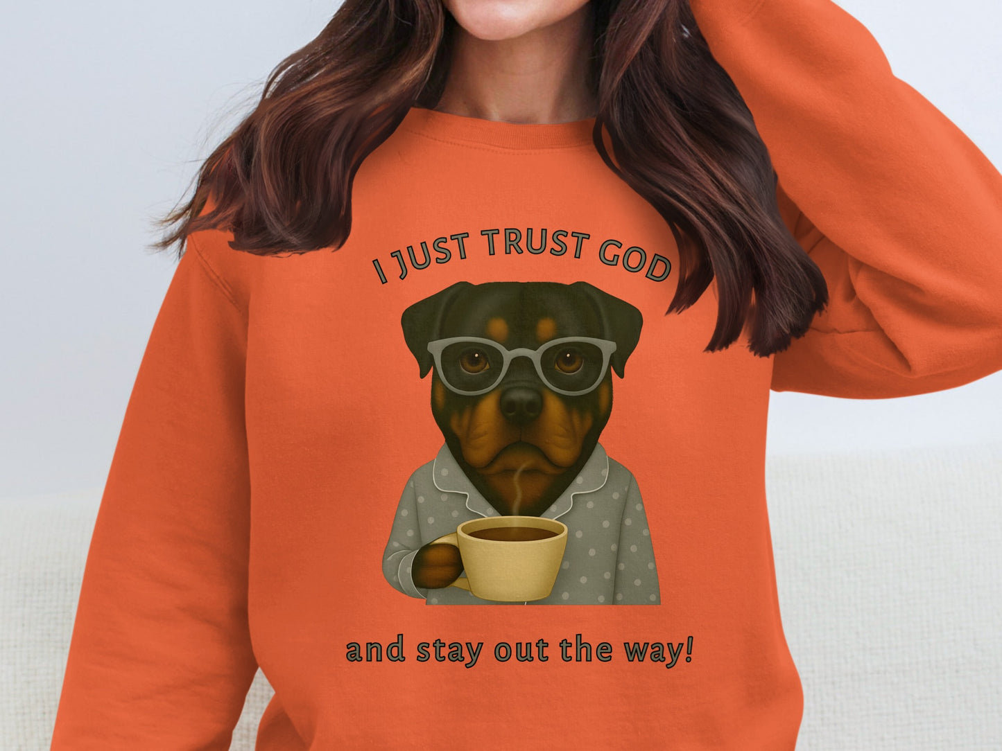 I Just Trust God Stay Out The Way Sweater Product