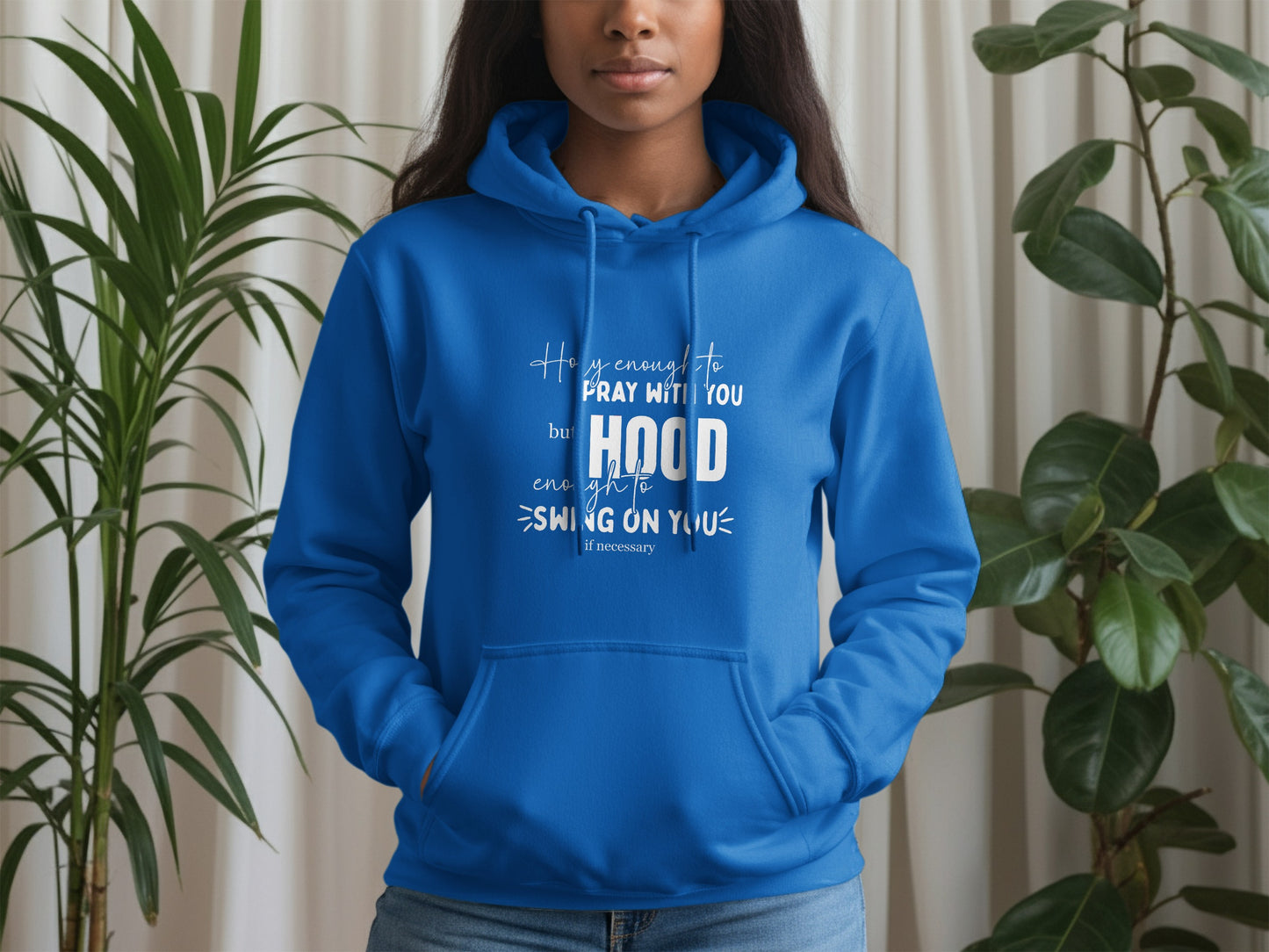 Pray with You Swing on You Hoodie product