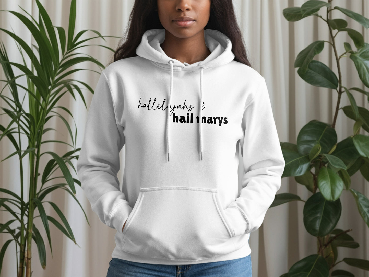 Hallelujahs Hail Marys Hoodie Casual Fashion product type