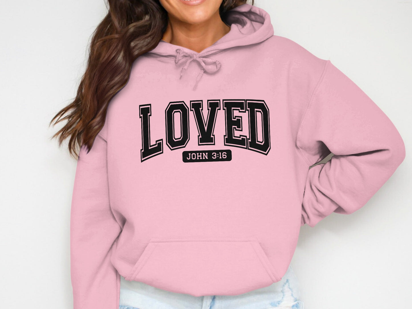 Loved John 3:16 Hoodie for Comfort and Style