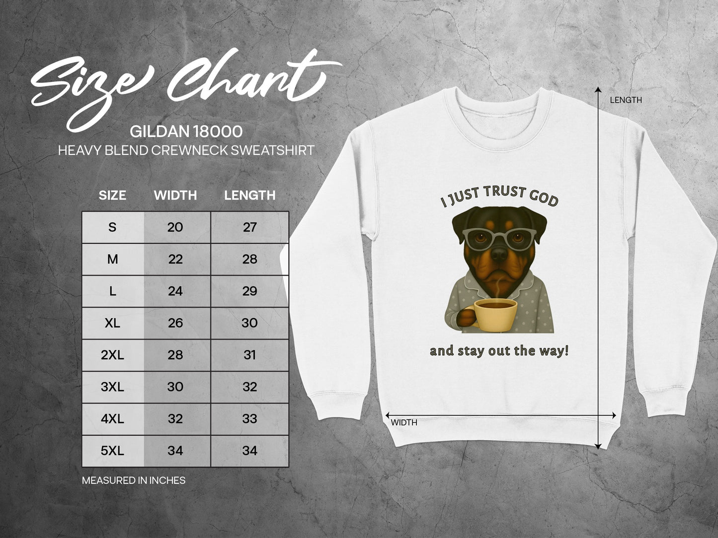 I Just Trust God And Stay Out The Way Sweatshirt