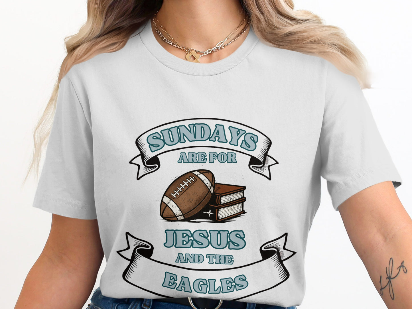 Sundays Are For Jesus And The Eagles T-shirt product