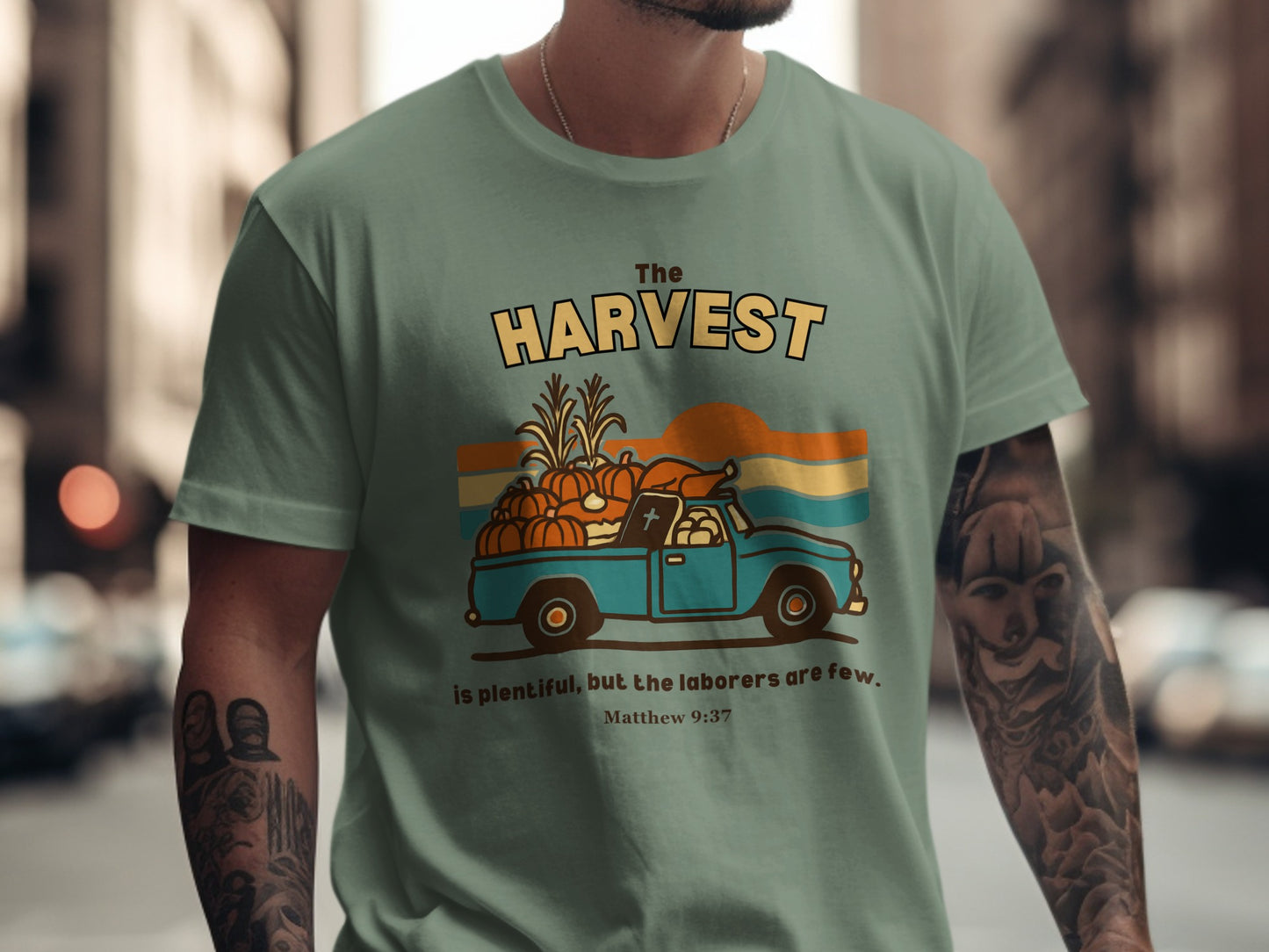 The Harvest is Plentiful Matthew 9:37 T-shirt
