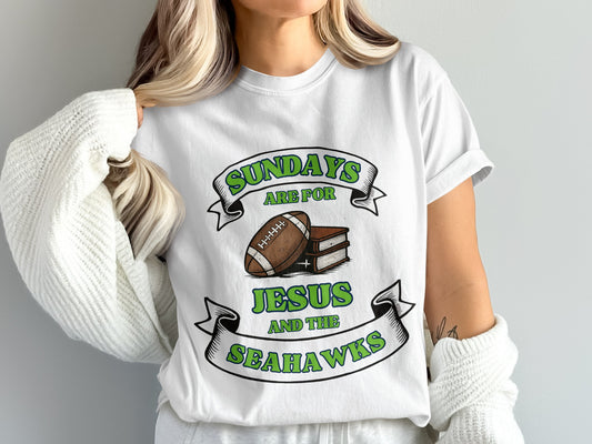 Sundays Are for Jesus and the Seahawks product type