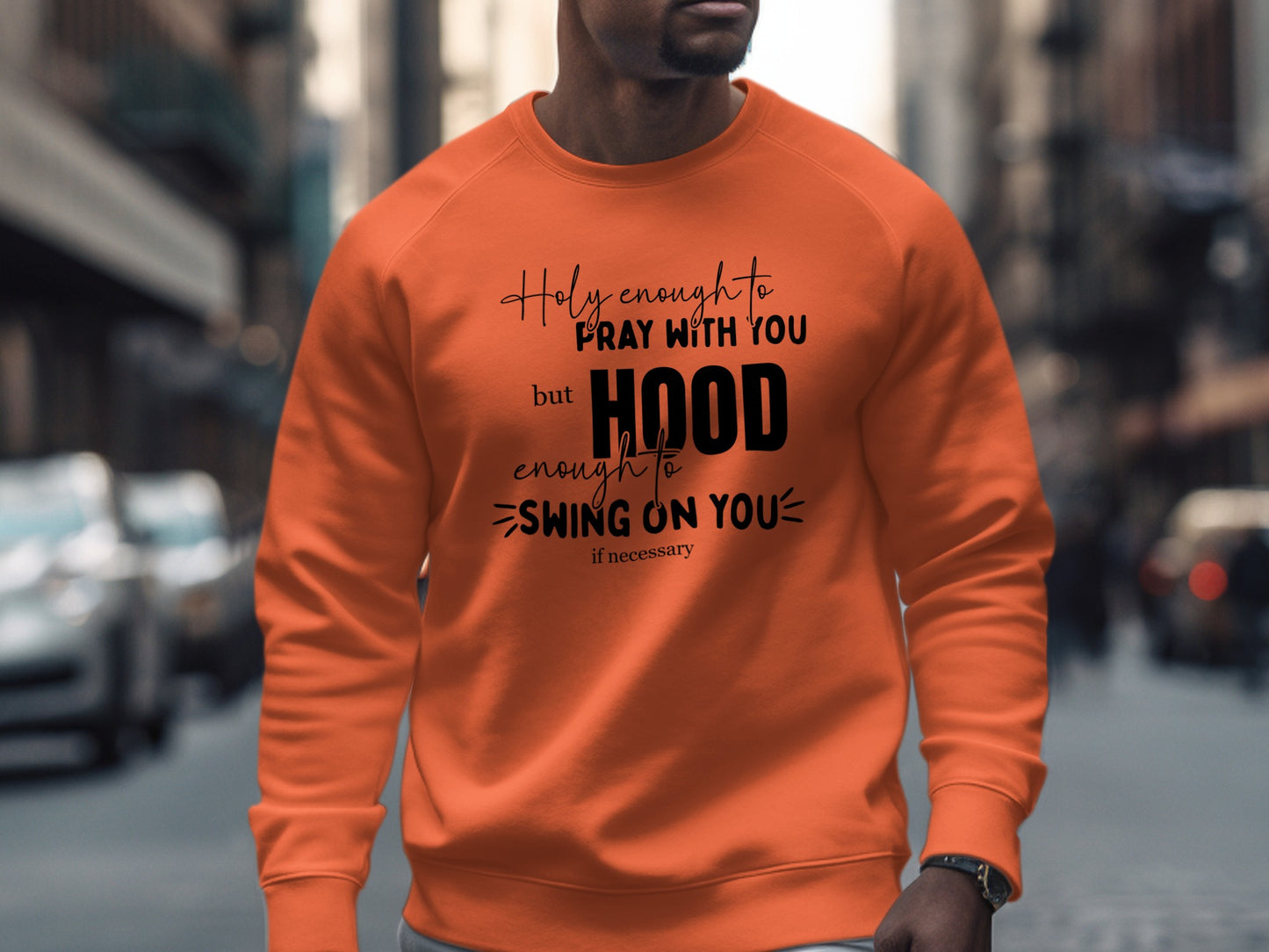 Holy Hood Pray With You Swing On You Sweatshirt product type