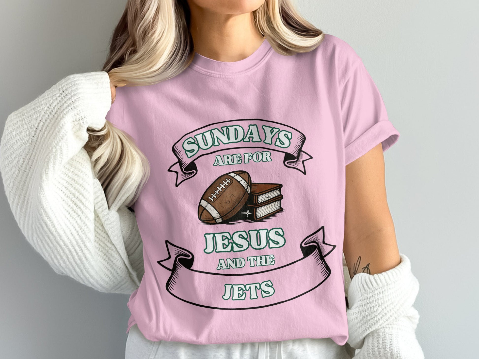 Sundays Are For Jesus And The Jets Shirt product type