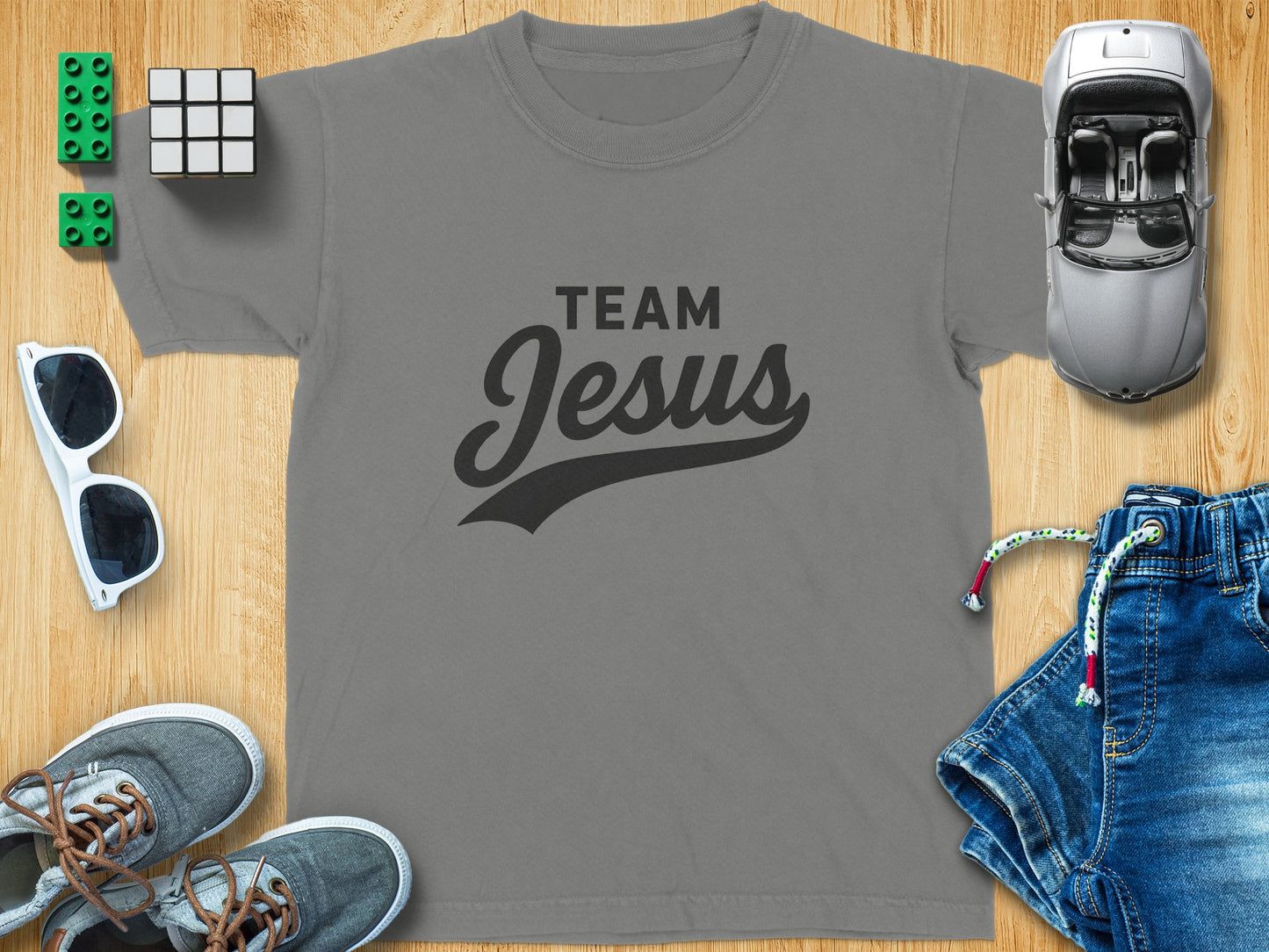 Team Jesus Inspirational Graphic Tee