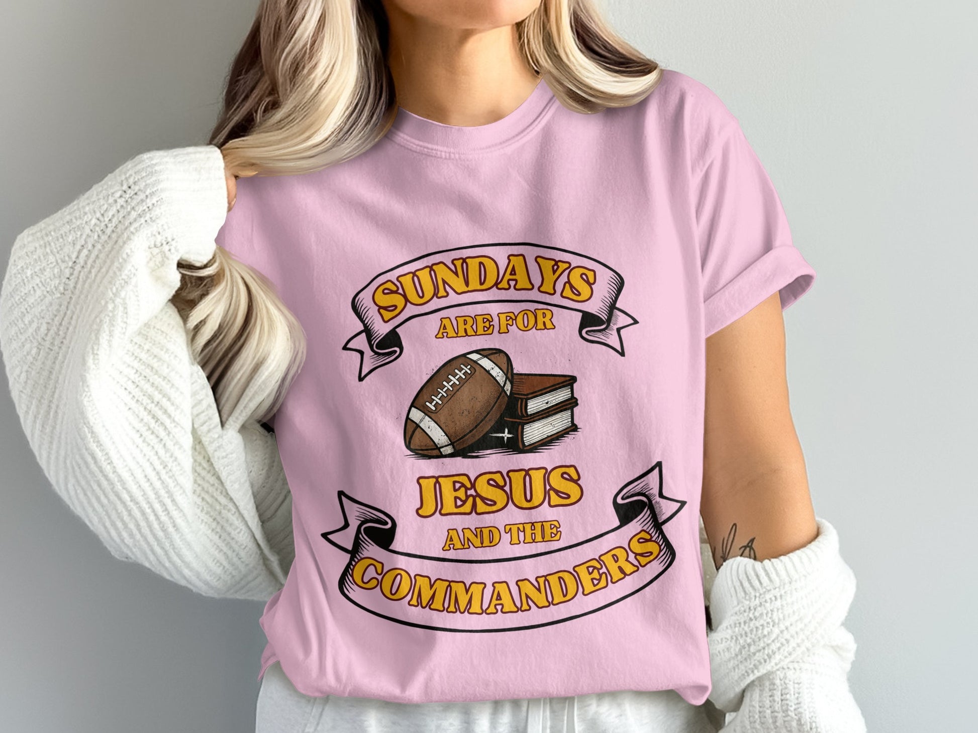 Sundays Are For Jesus Commanders Shirt product type