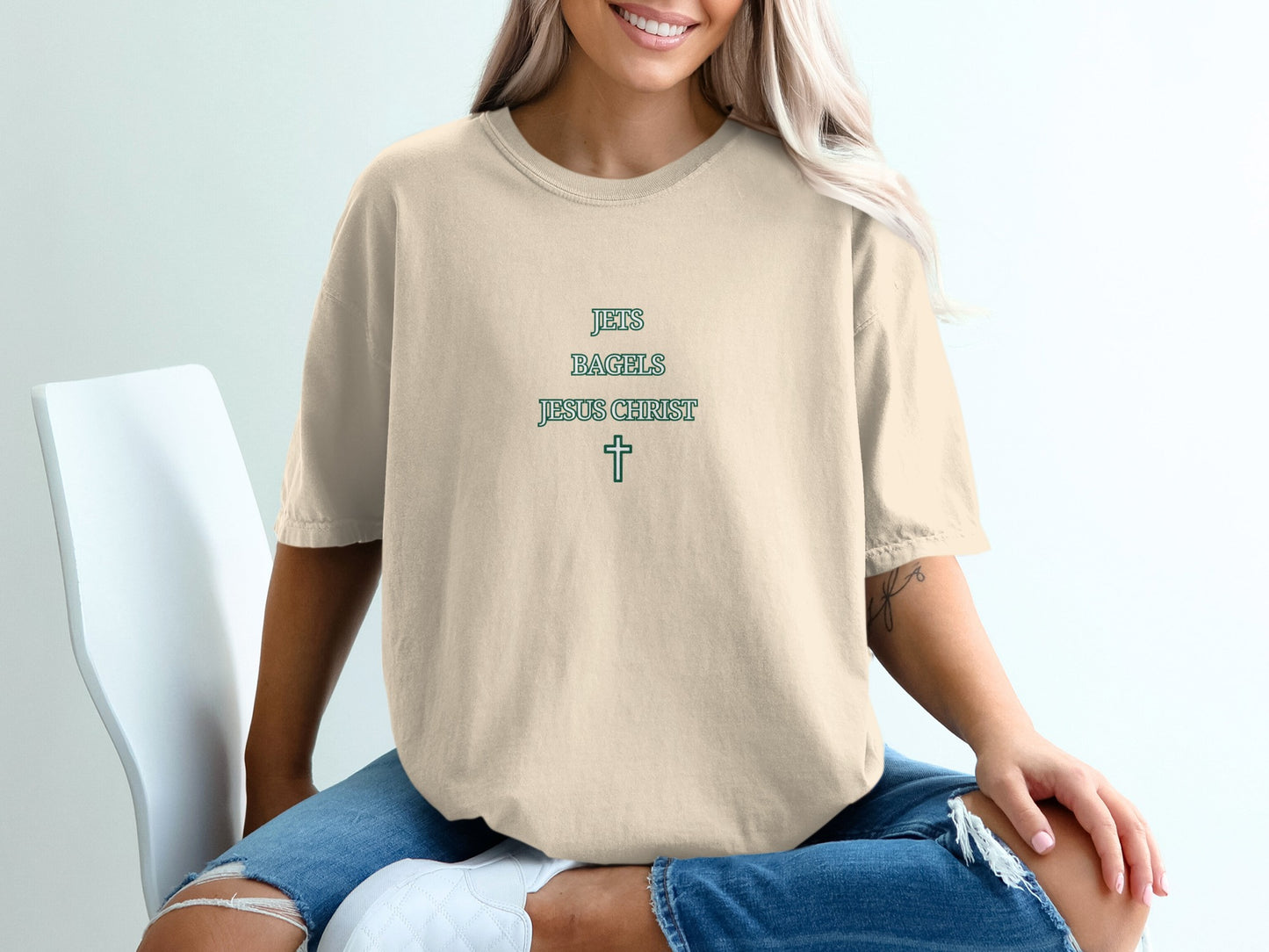 Jesus Bagels Jesus Christ Graphic T-Shirt product type