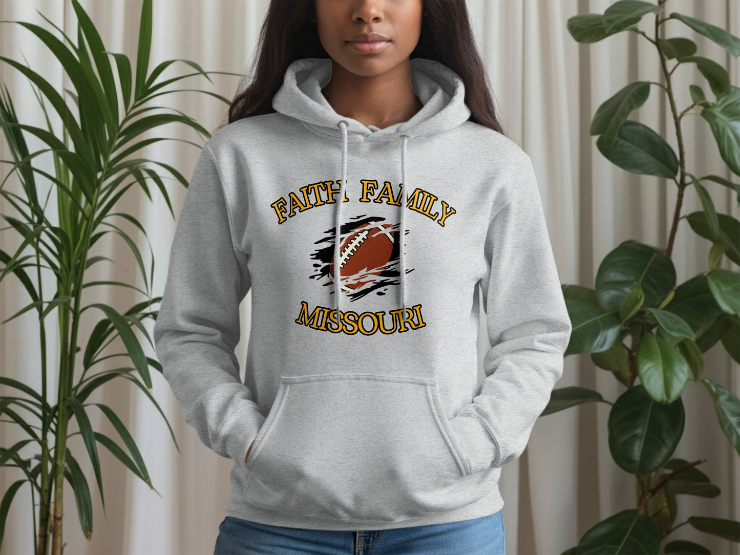Faith Family Missouri Football Hoodie product