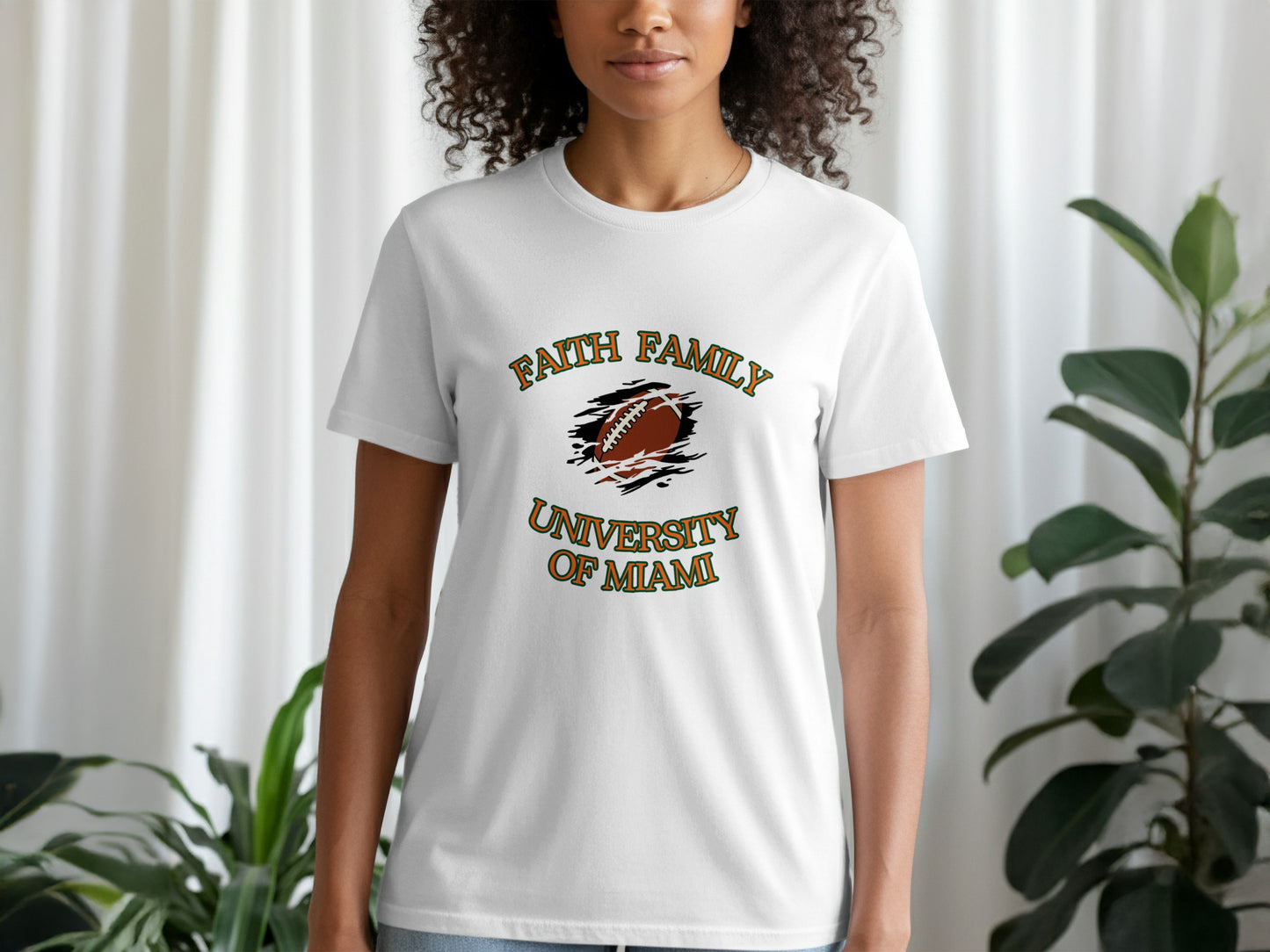 Faith Family University of Miami T-shirt