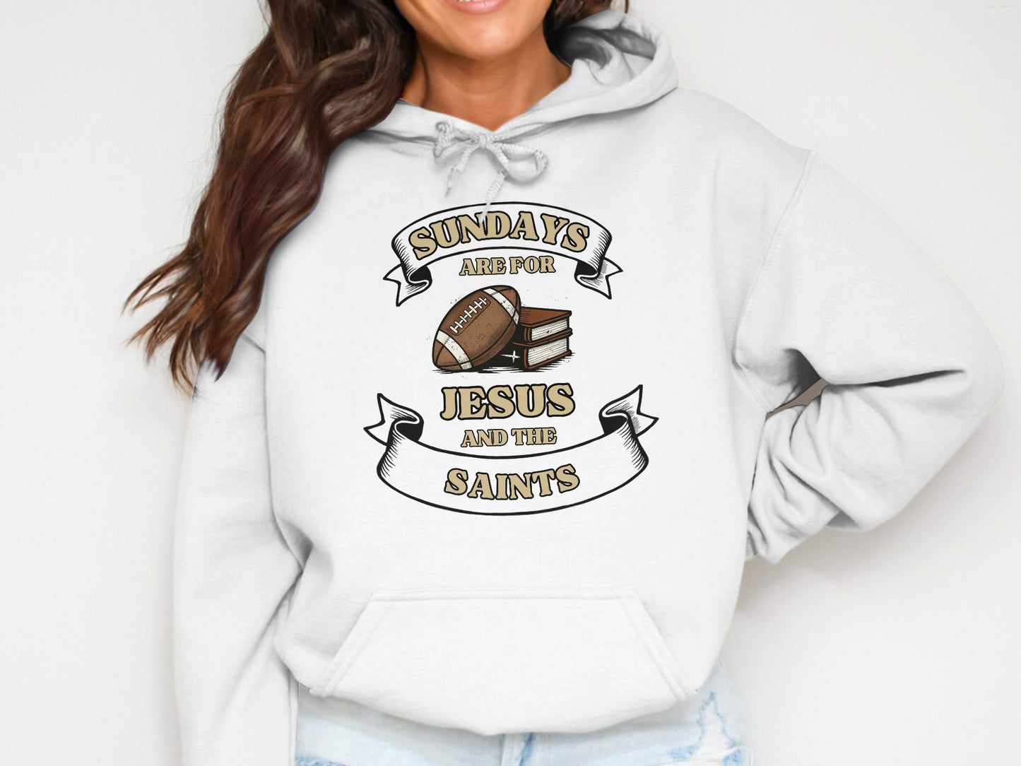 Sundays Are For Jesus And The Saints Hoodie Product