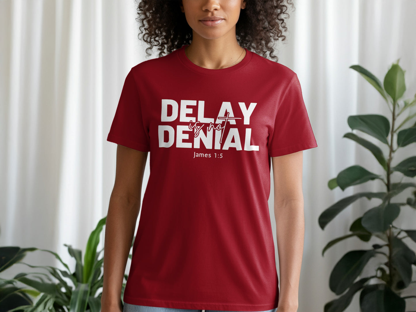 Delay Is Not Denial James 1 5 Inspirational T-shirt product type