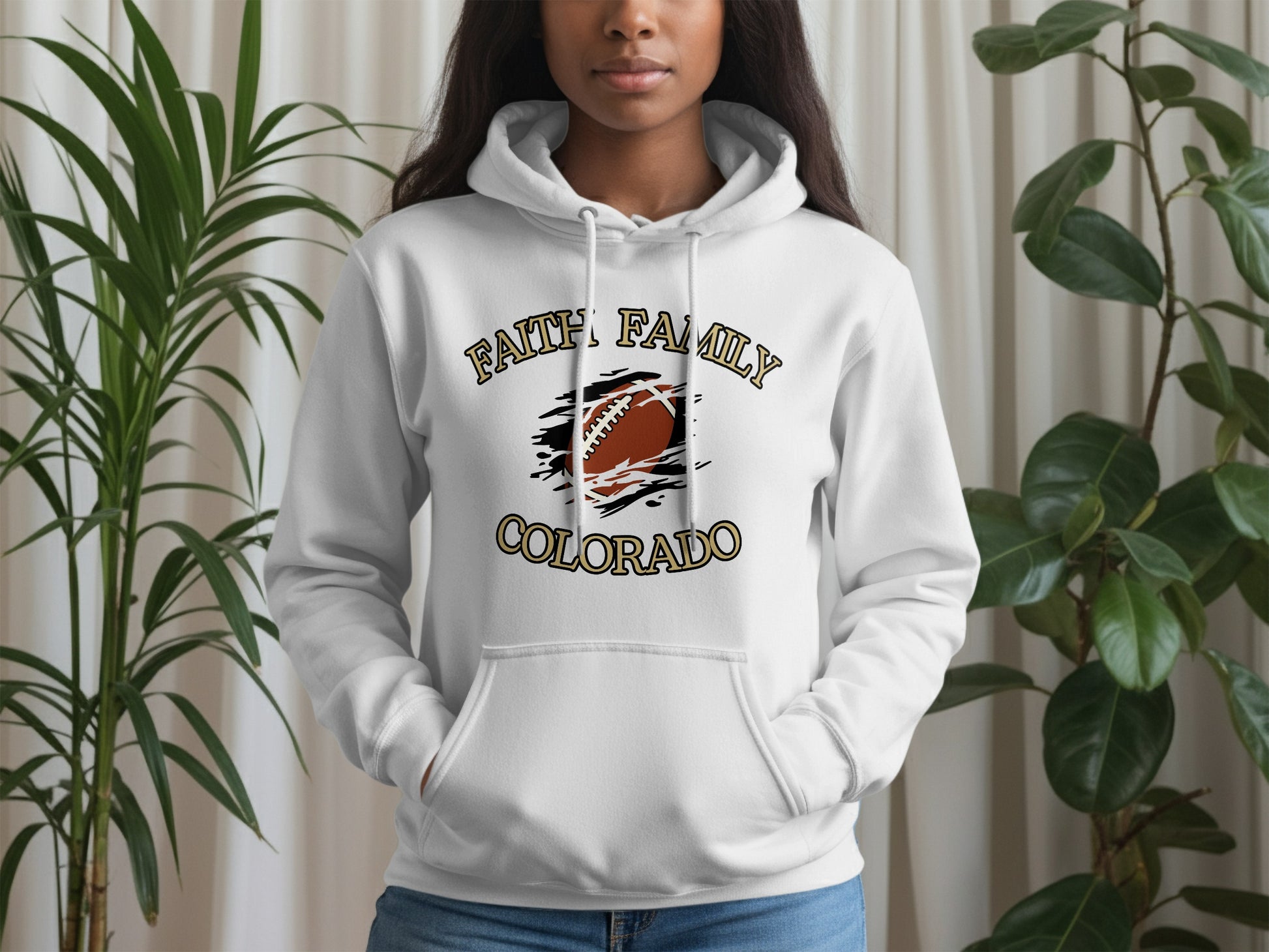 Faith Family Colorado Football Graphic Hoodie product type