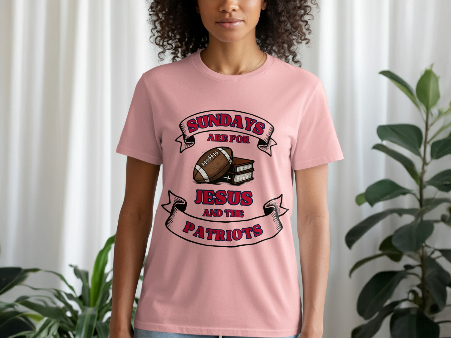 Sundays Are For Jesus And The Patriots Shirt Product