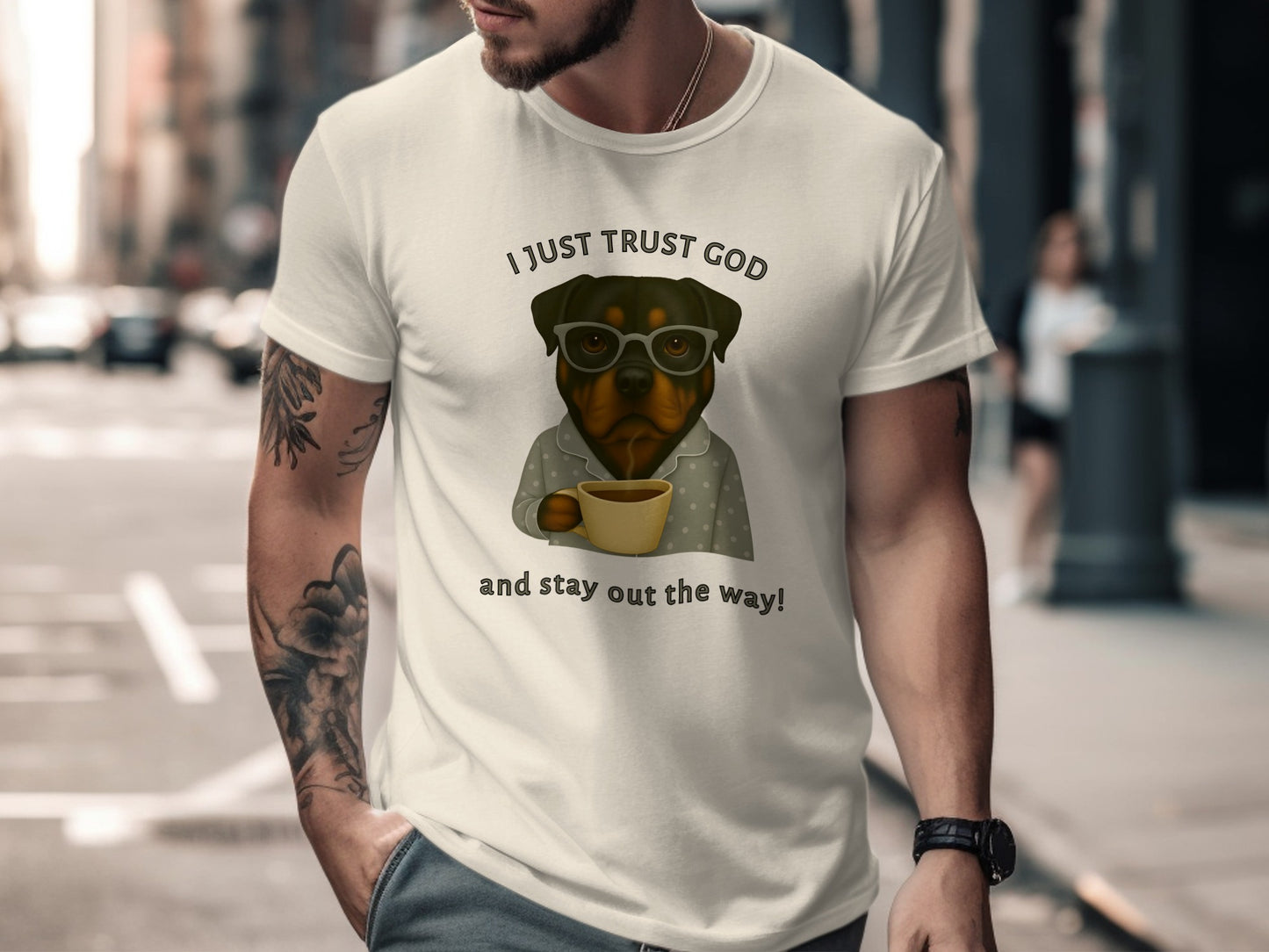 I Just Trust God and Stay Out the Way T-Shirt