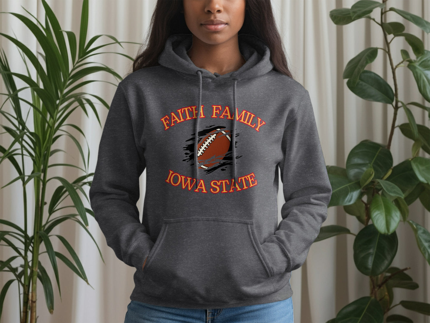 Faith Family Iowa State Football Hoodie product