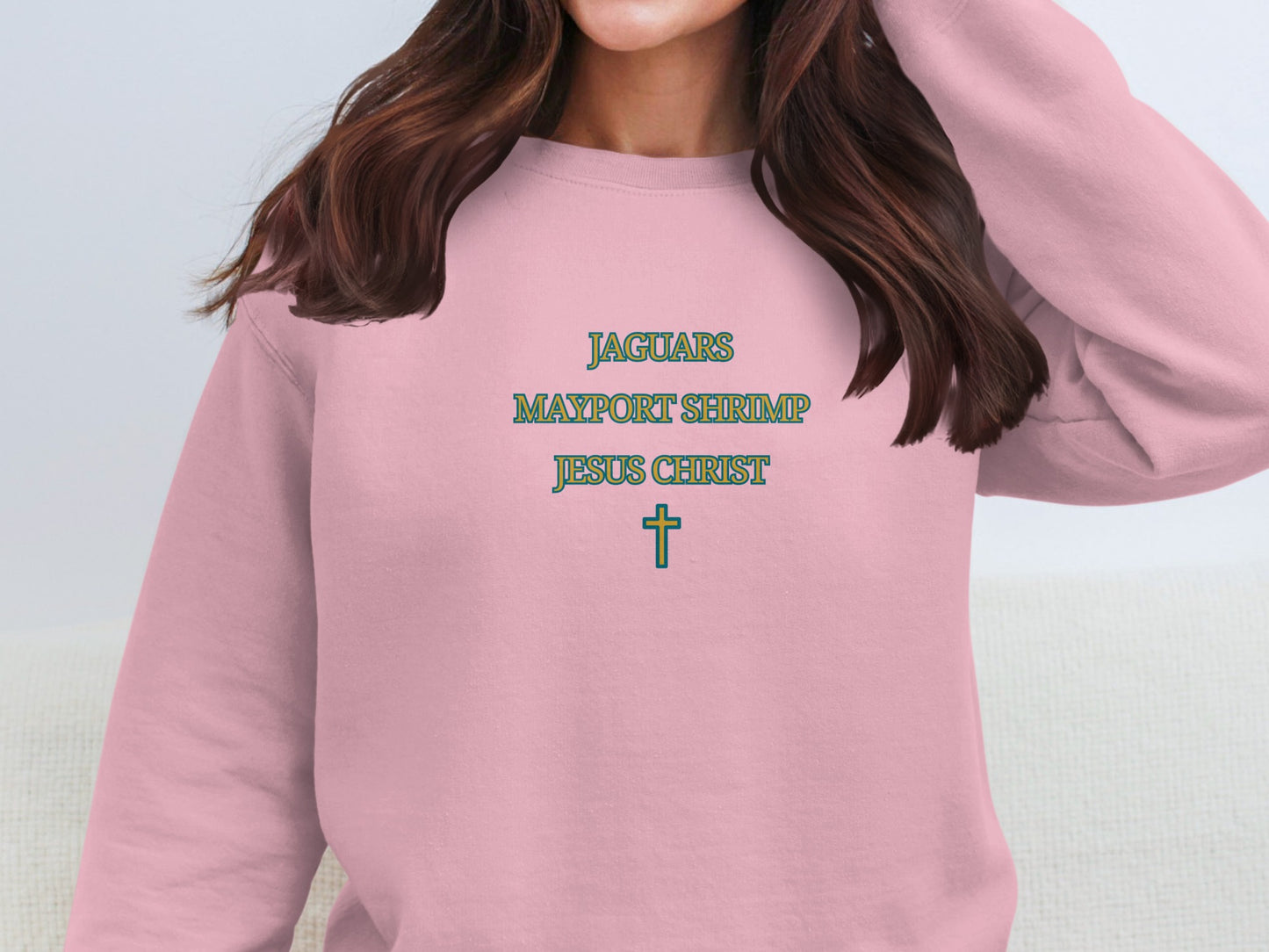 Jaguars Mayport Shrimp Jesus Christ Sweatshirt product