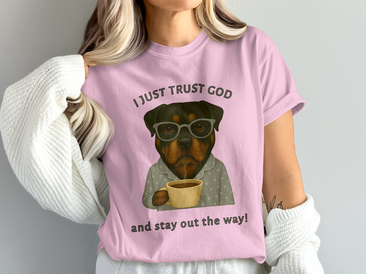 I Just Trust God and Stay Out the Way Shirt