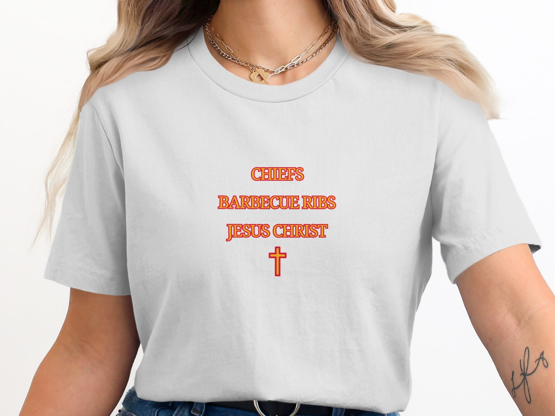 Chiefs Barbecue Ribs Jesus Christ T-shirt product type