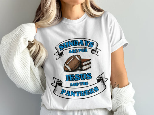 Sundays are for Jesus and the Panthers product type