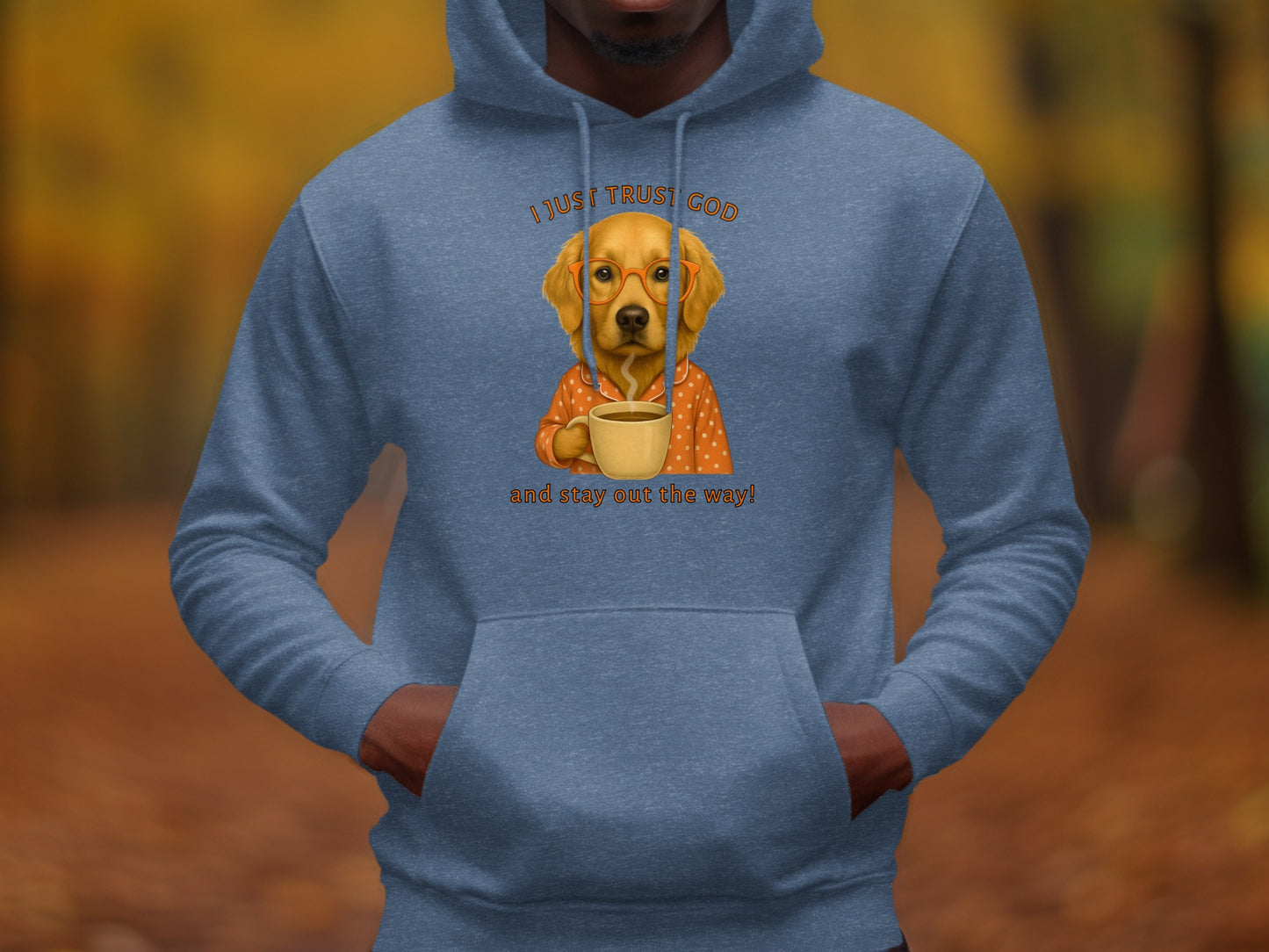 I Just Trust God Cute Labrador Hoodie Product