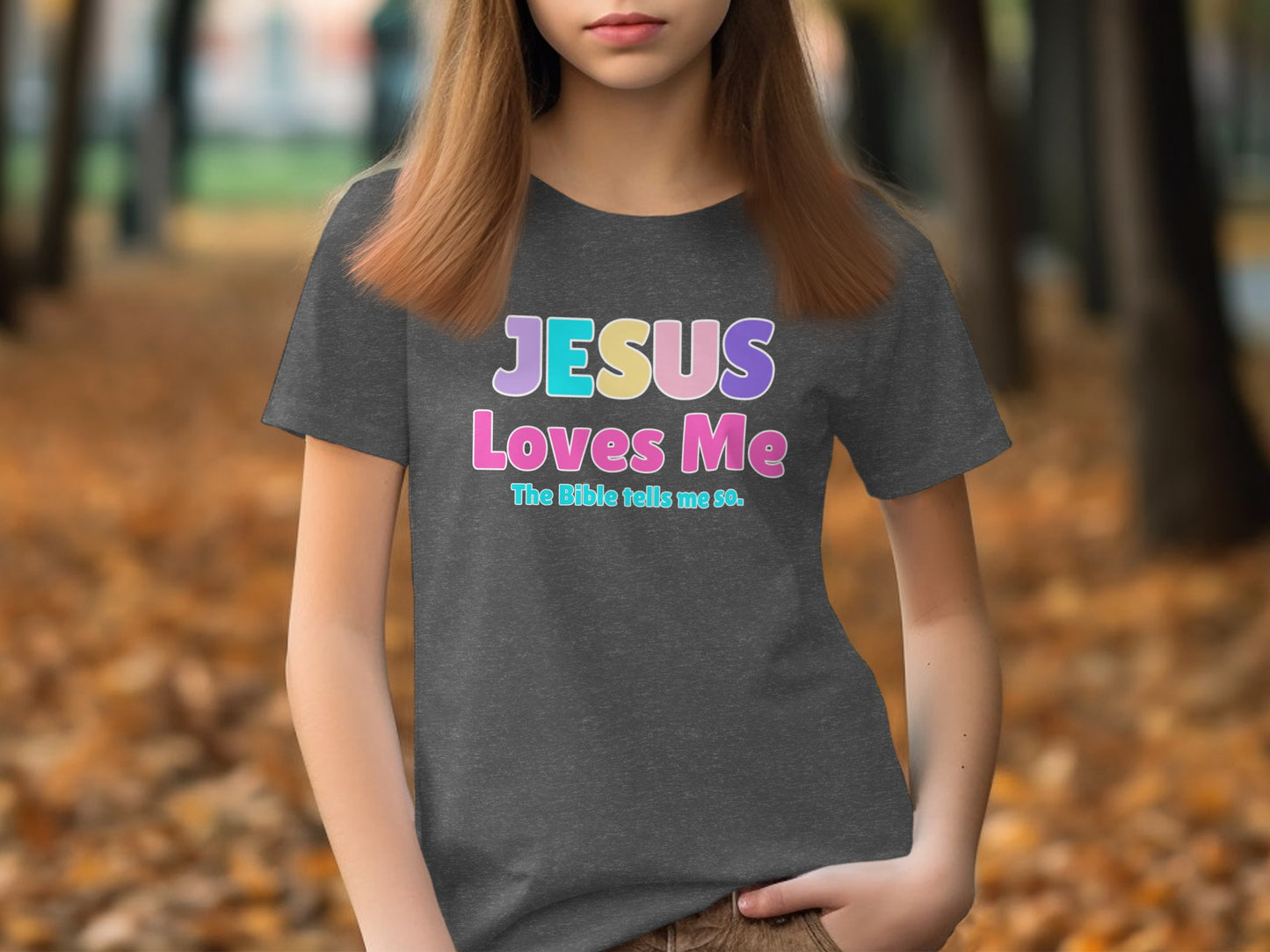 JESUS Loves Me The Bible tells me so t-shirt