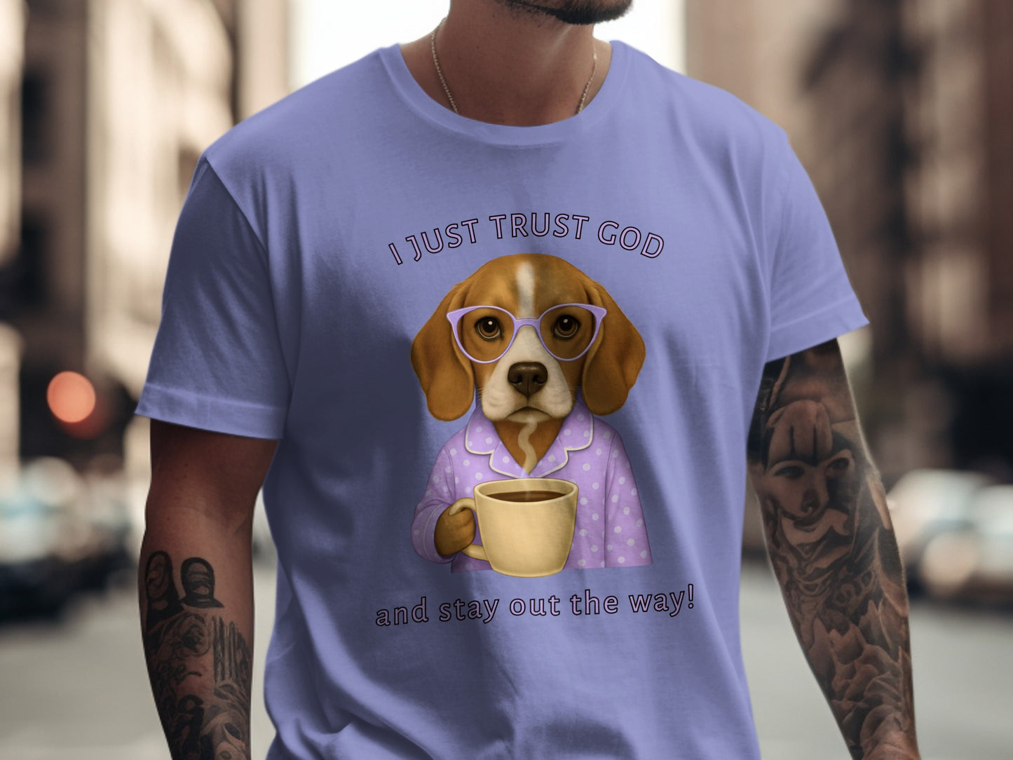 I Just Trust God and Stay Out the Way T-Shirt