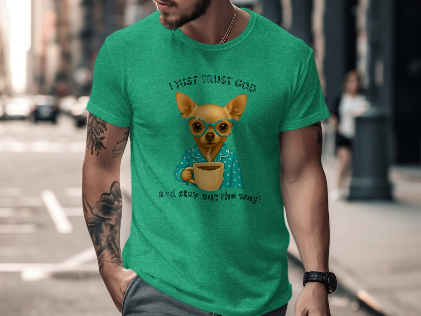 I Just Trust God and Stay Out the Way T-shirt
