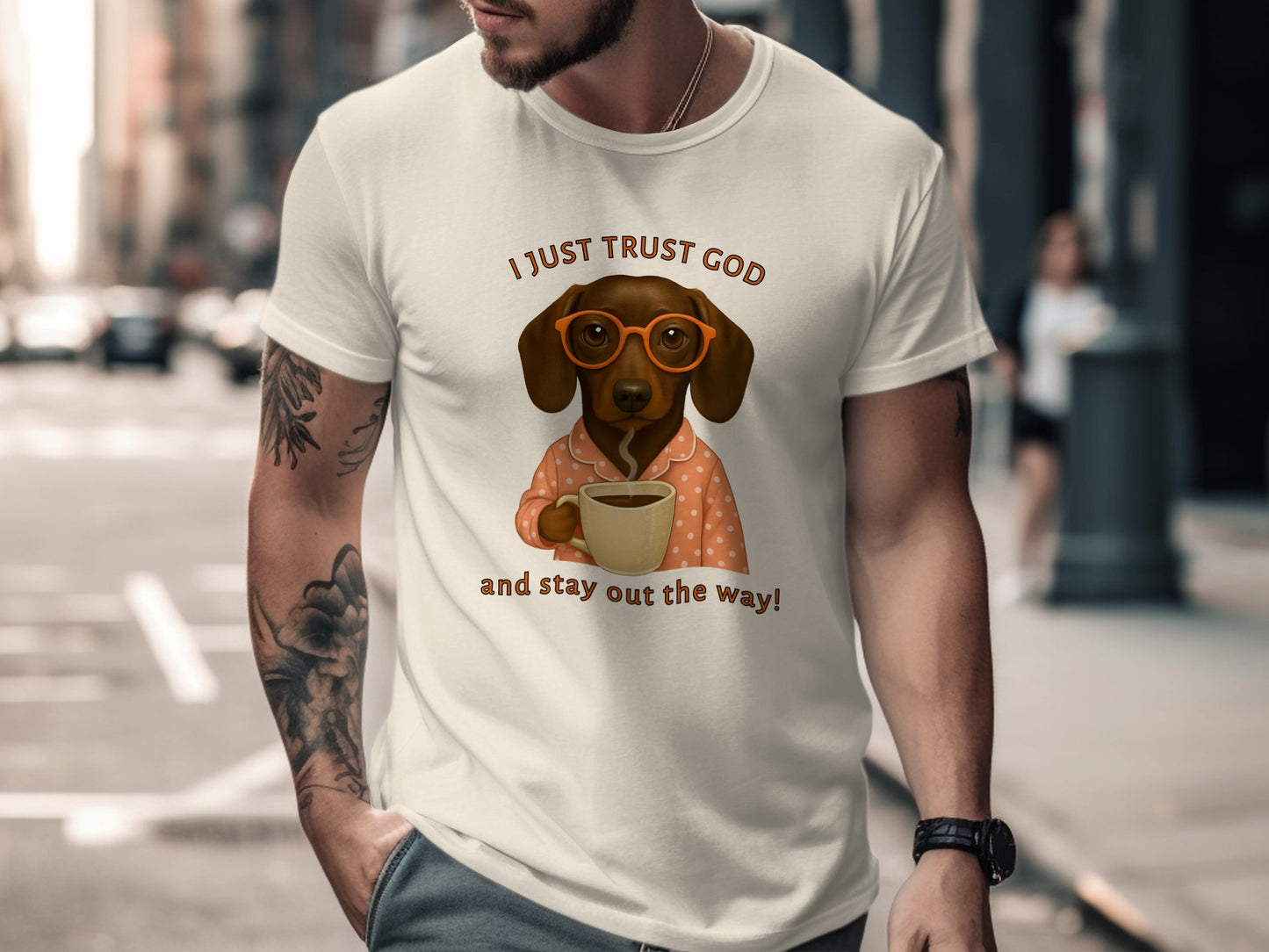 I Just Trust God and Stay Out the Way T-Shirt