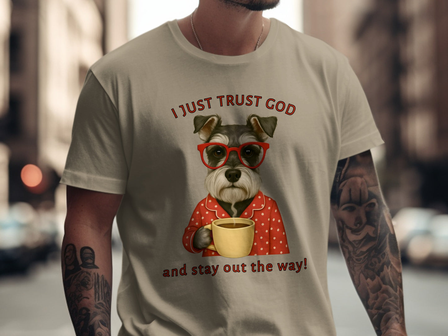 I Just Trust God Stay Out the Way Shirt