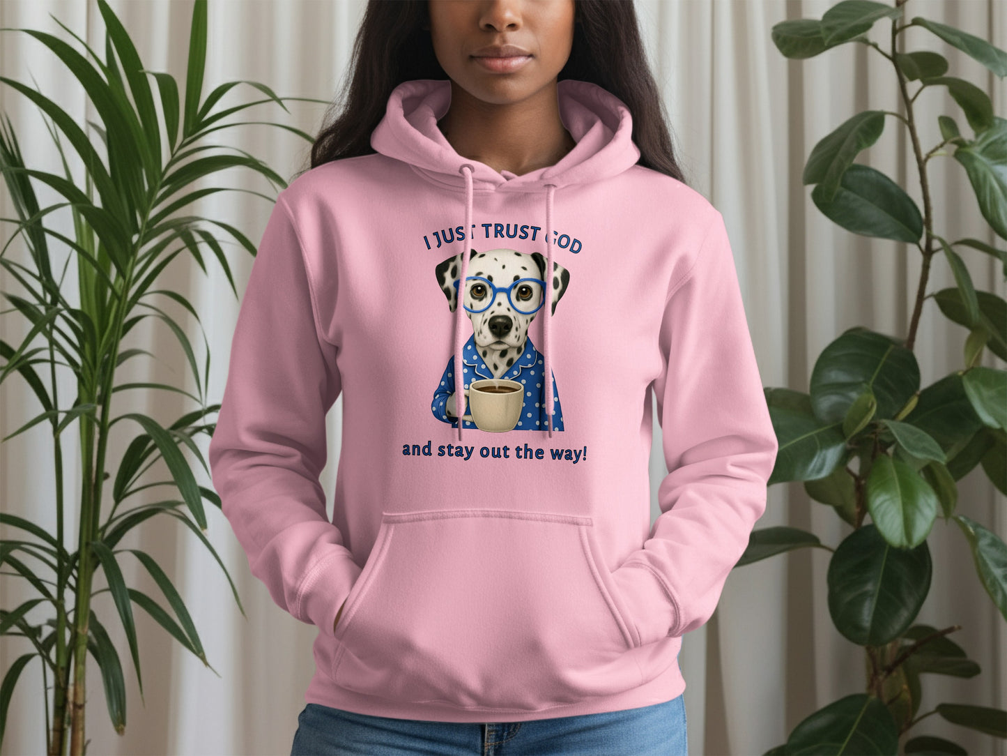 I Just Trust God and Stay Out the Way Hoodie product