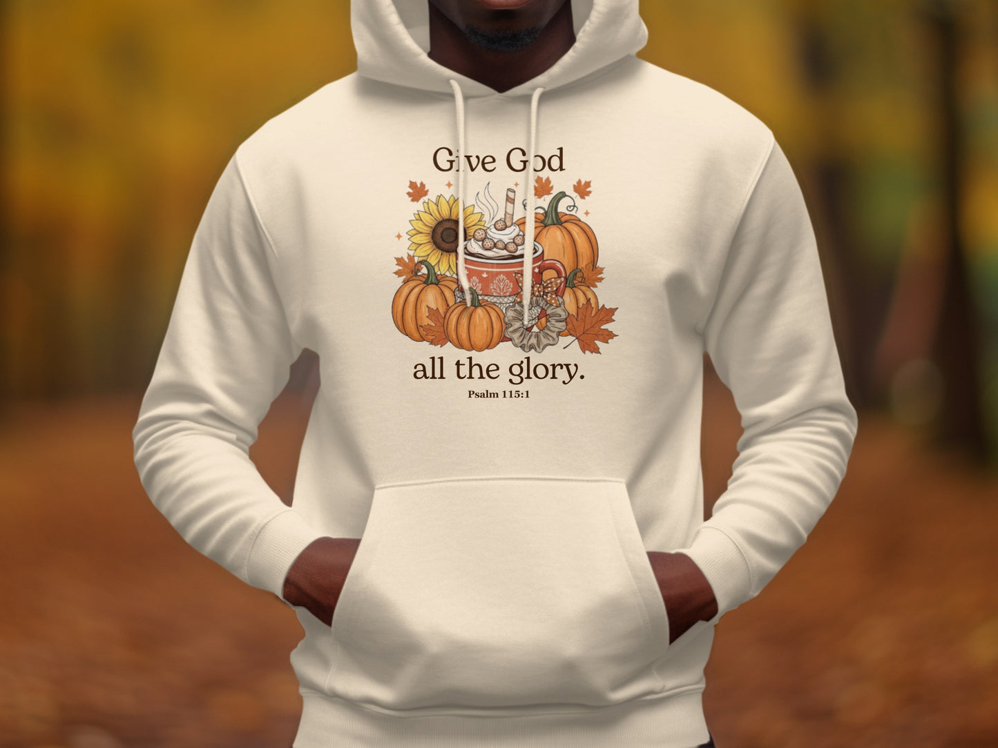 Give God All the Glory Psalm 115:1 Hoodie