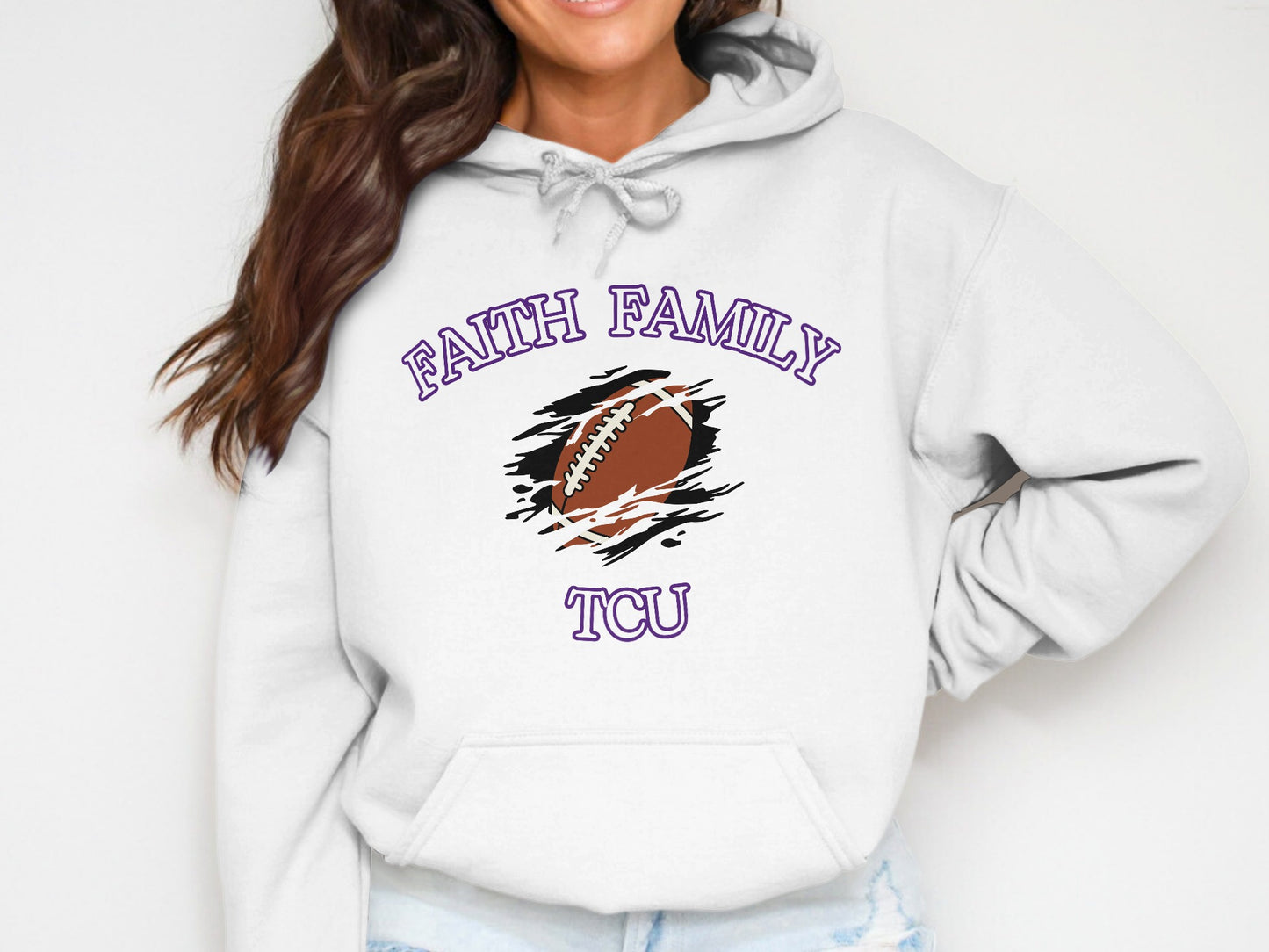 Faith Family TCU Football Graphic Hoodie product